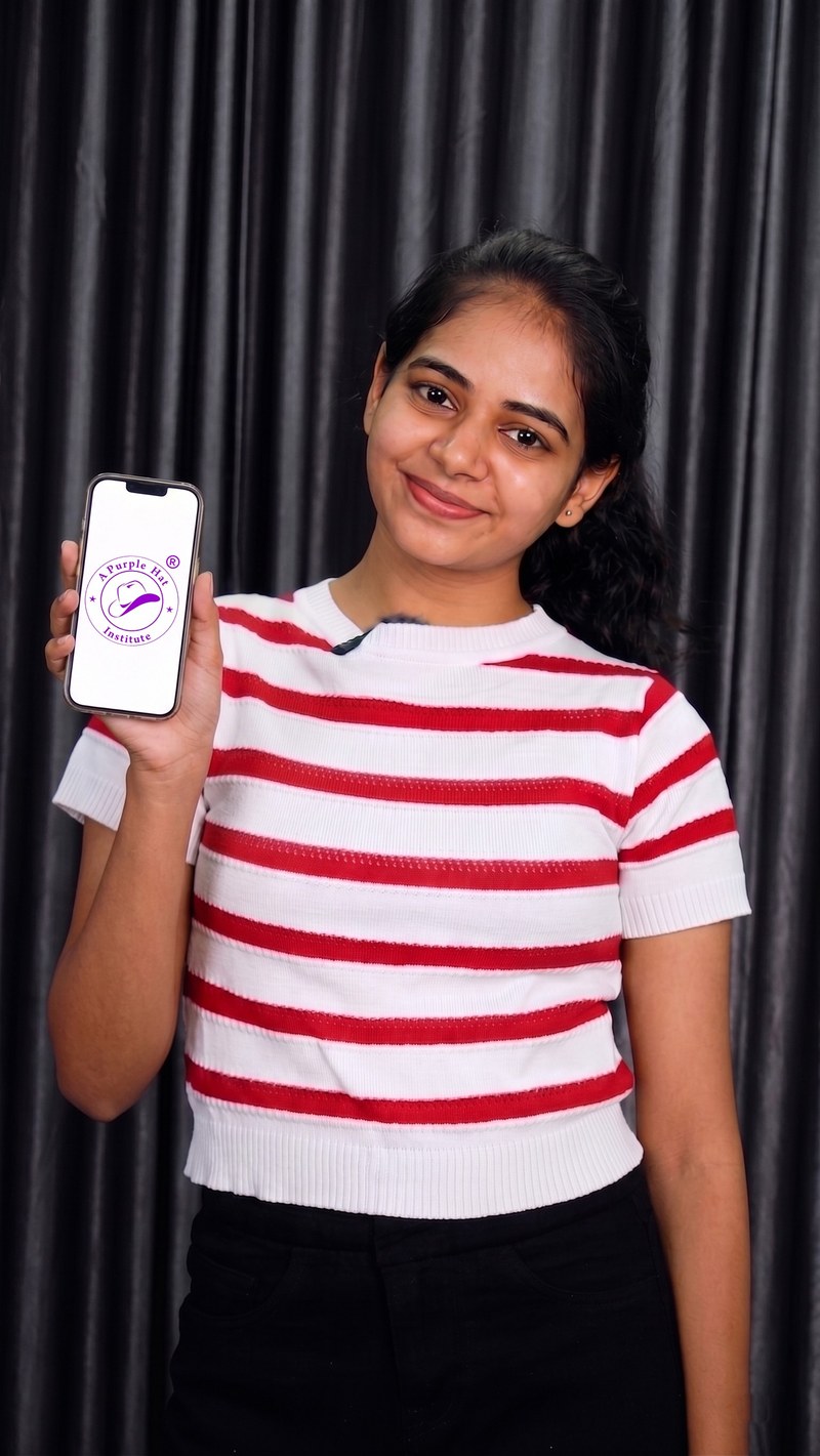 Purple Hat Institute Student
